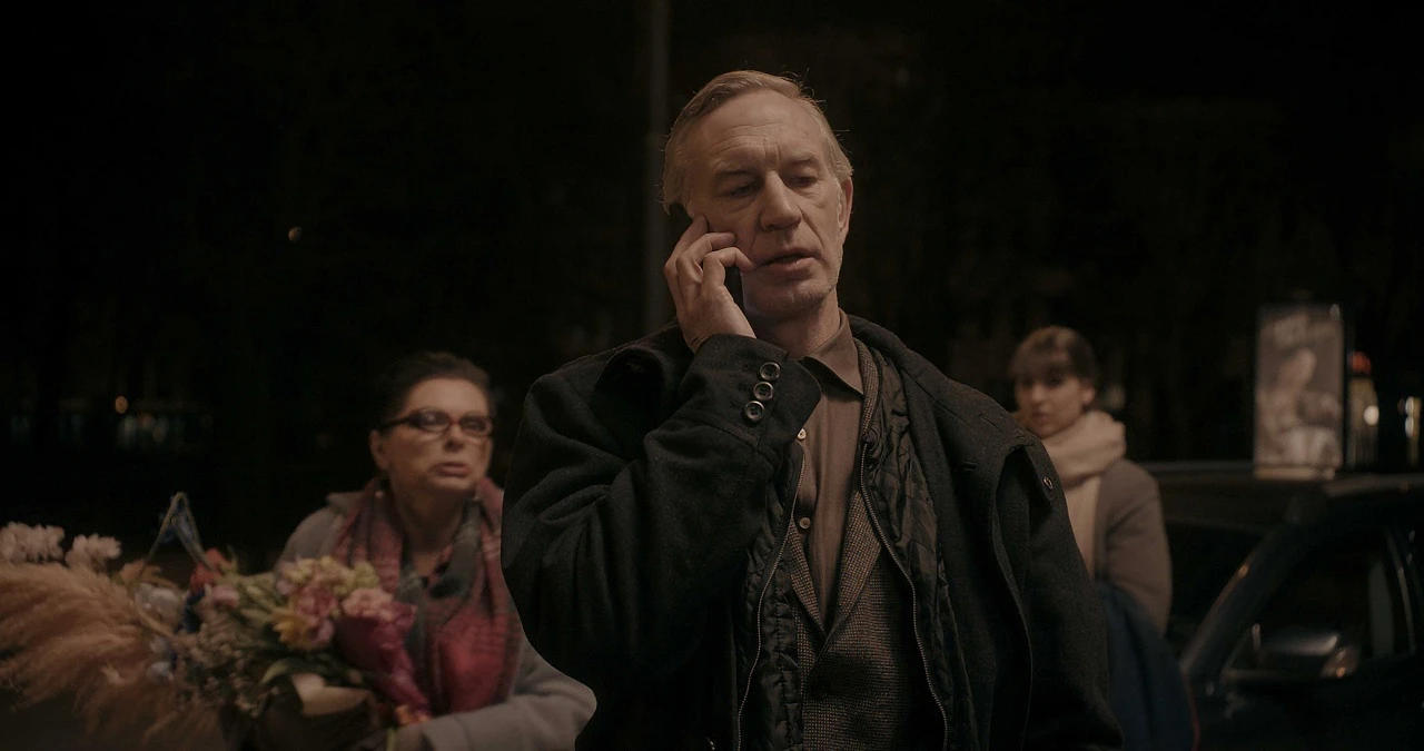 Directed by Rudolfs Mikelsons / Rudolf Ming. DOP Arturs Sulbergs / Artūrs Šulbergs. Starring Ģirts Krūmiņš. An Incident with Citizen Zarins (2021). Made in Latvian Academy of Culture, LKA. 
