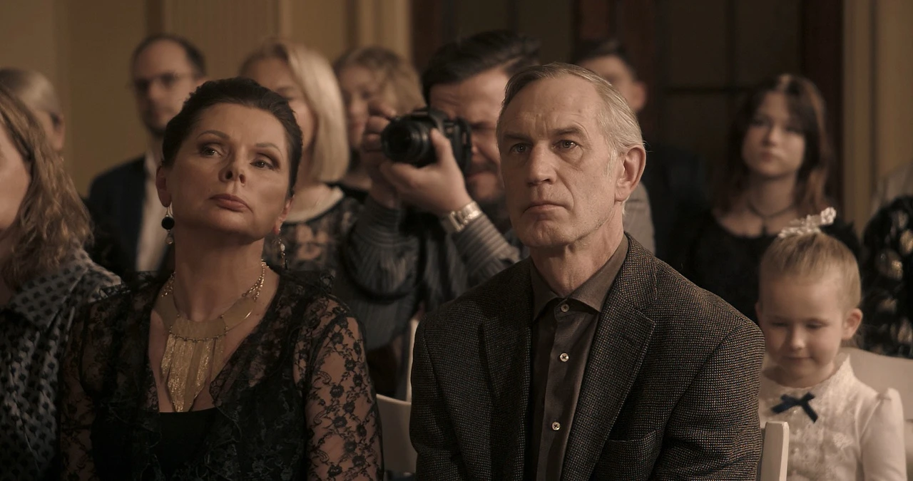 Directed by Rudolfs Mikelsons / Rudolf Ming. DOP Arturs Sulbergs / Artūrs Šulbergs. Starring Ģirts Krūmiņš. An Incident with Citizen Zarins (2021). Made in Latvian Academy of Culture, LKA. 