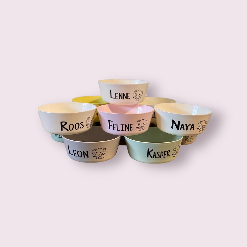 Thumbnail: Kommetje met naam