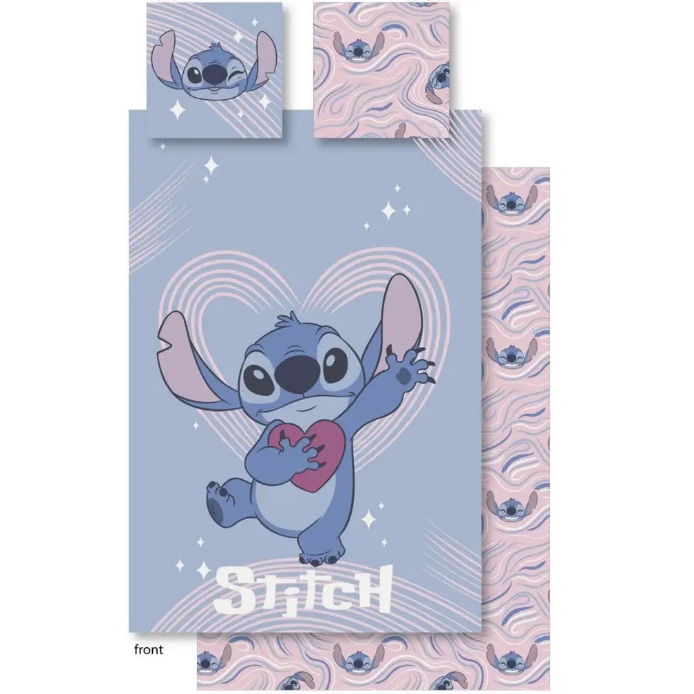 Disney Lilo & Stitch Dekbedovertrek Heart