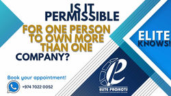 own more than one company in Qatar