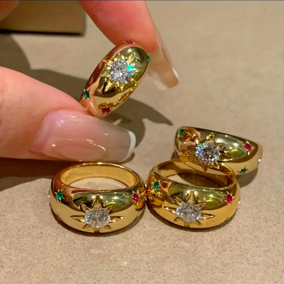 Bague Etoile Elégante, ajustable