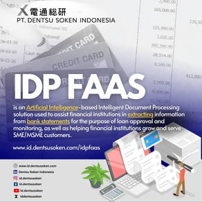 Meningkatkan Efisiensi Layanan Keuangan dengan IDP FAAS dari PT. DENTSU SOKEN INDONESIA
