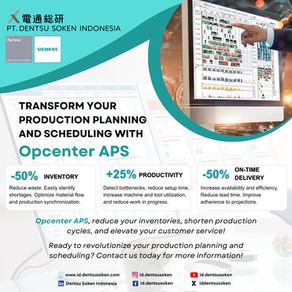 Meningkatkan Efisiensi Produksi dengan Opcenter APS