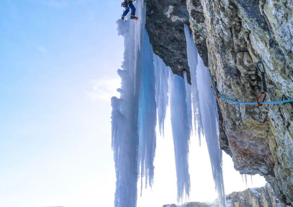Eisklettern in Saalbach, Gastein mit Bergführer