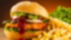 Combo hamburguesa de pollo apanado