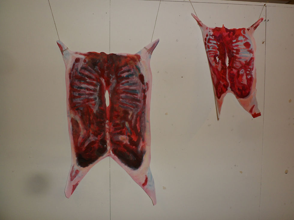 Acrylic on paper, 2013
