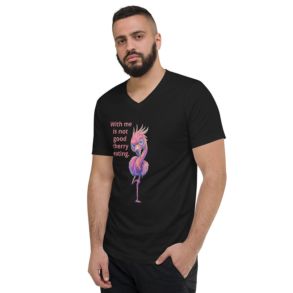 Miniaturbild: Unisex V-Ausschnitt T-Shirt