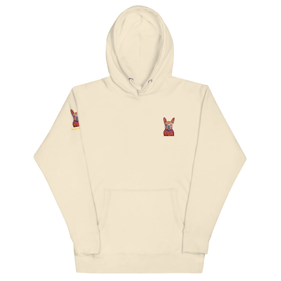 Miniaturbild: Unisex Hoodie Bulddogge