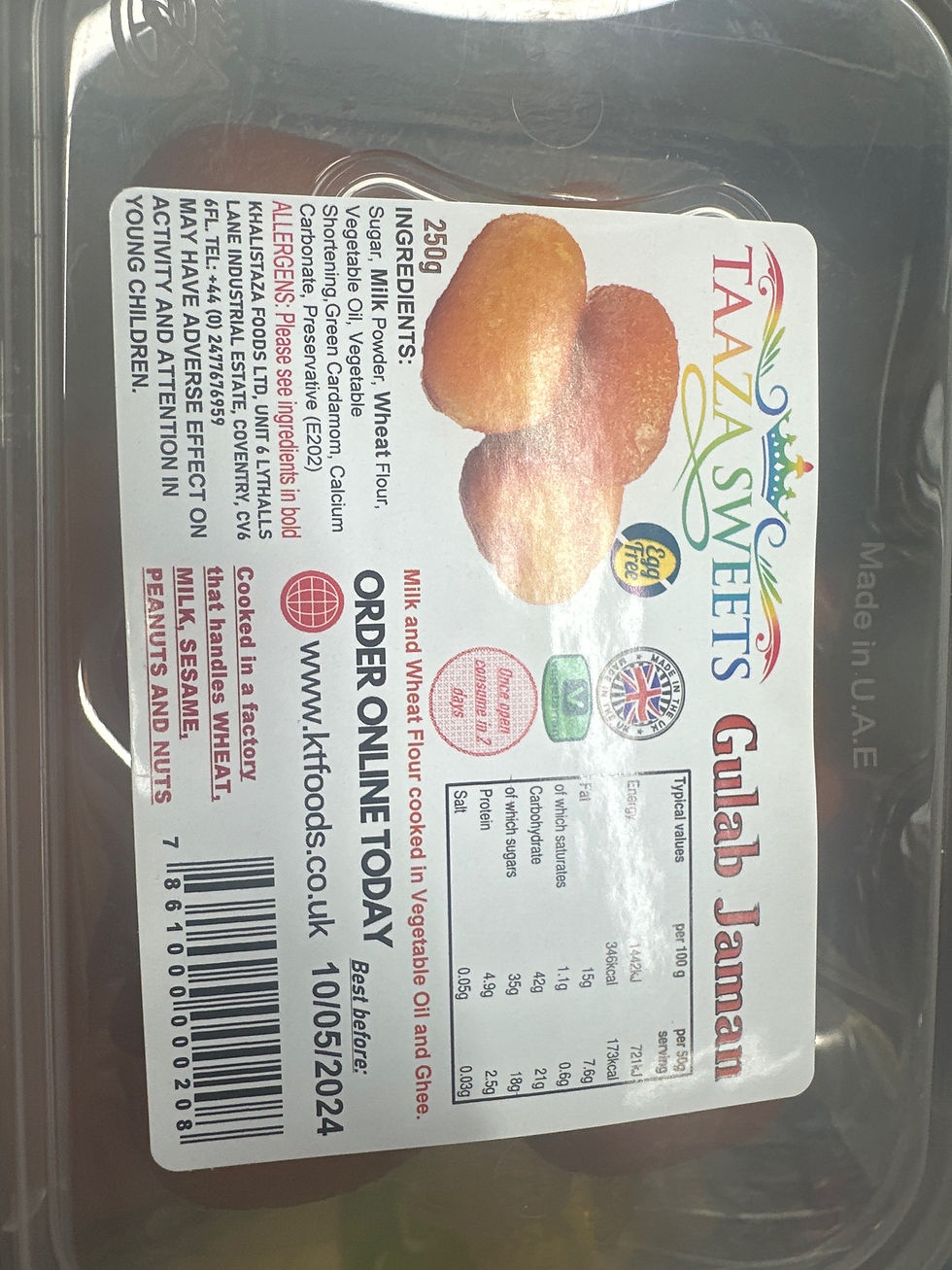 Thumbnail: Taaza Sweets 300g