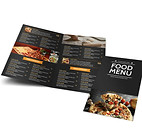 Pizza Trifold Menu