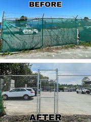 Fence & Pedestrian Gate By Wind Rose Fencing