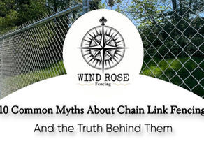 Common myths about chain link fencing
