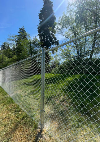 Galvanized Chain Link Fence