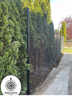 Residential chain link Port Coquitlam
