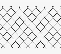 Chain link fence logo