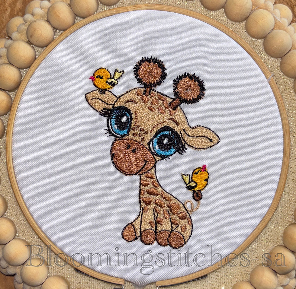 Thumbnail: Giraffe with birds