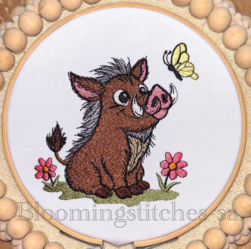 Willie_Wildhog and butterfly