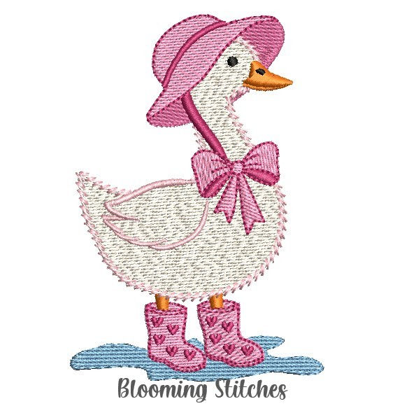 Goose Bonnet Boots