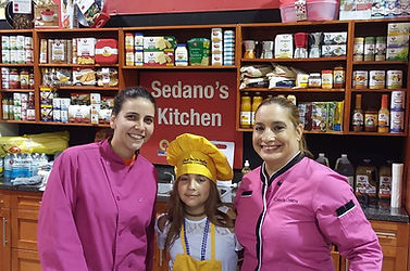 Carlota Quiñones Owner of VIP Professional Club at a Food Event