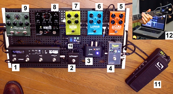 BASS Pedalboard Demo: Source Audio Walkthrough