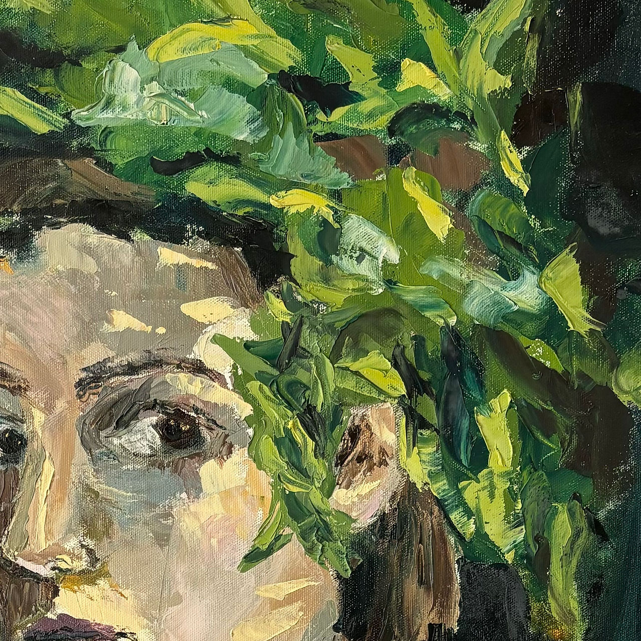 crown of leaves