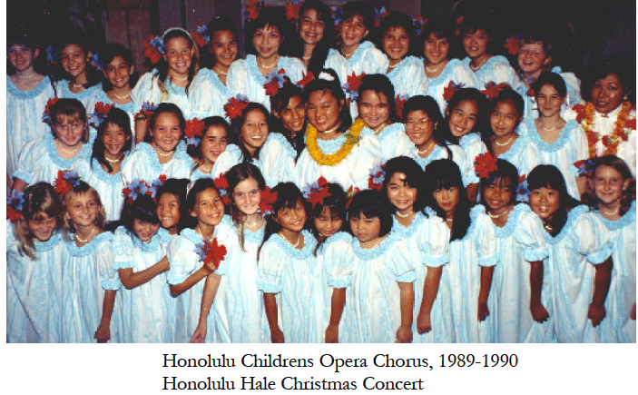 Hawaii Youth Opera Chorus