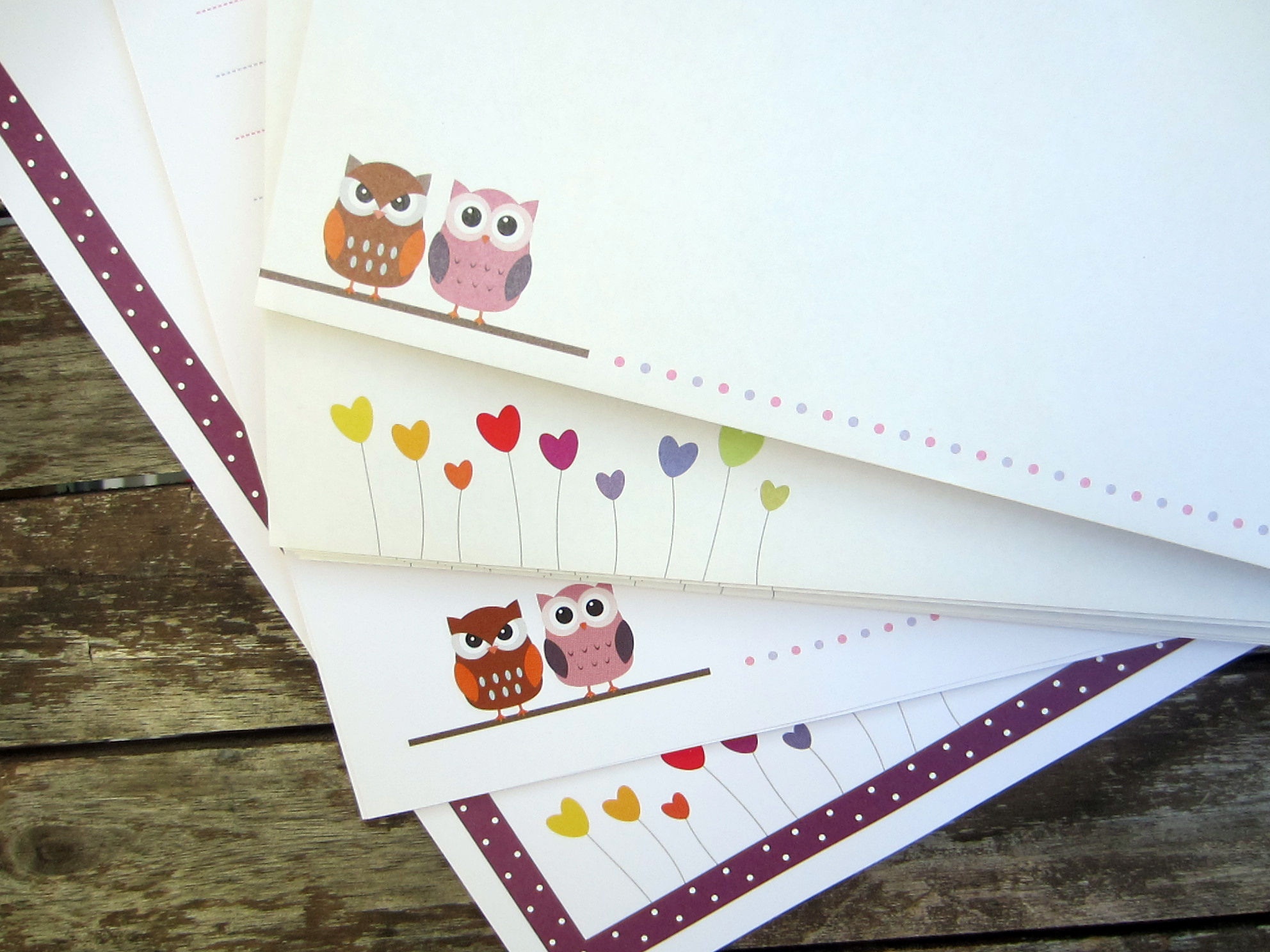 Großes Briefpapier-Set