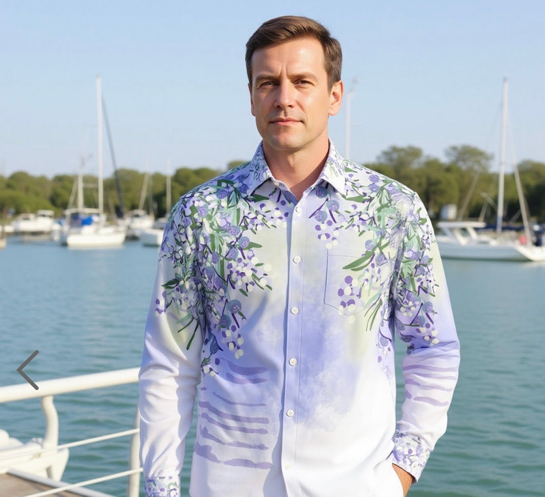 Oatley Men's Long Sleeve Button Down Cotton Business Shirt