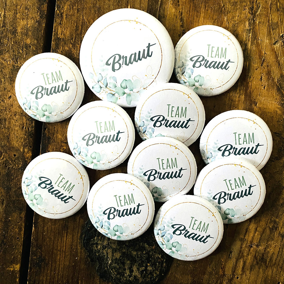 Miniaturbild: JGA-Button-Set EUKALYPTUS-Kranz gold