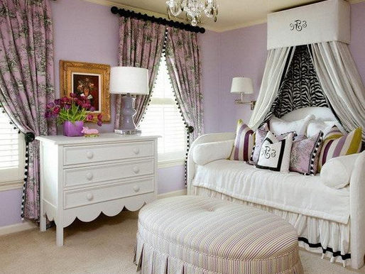 Purple Bedroom! Combination Color Trend ideas