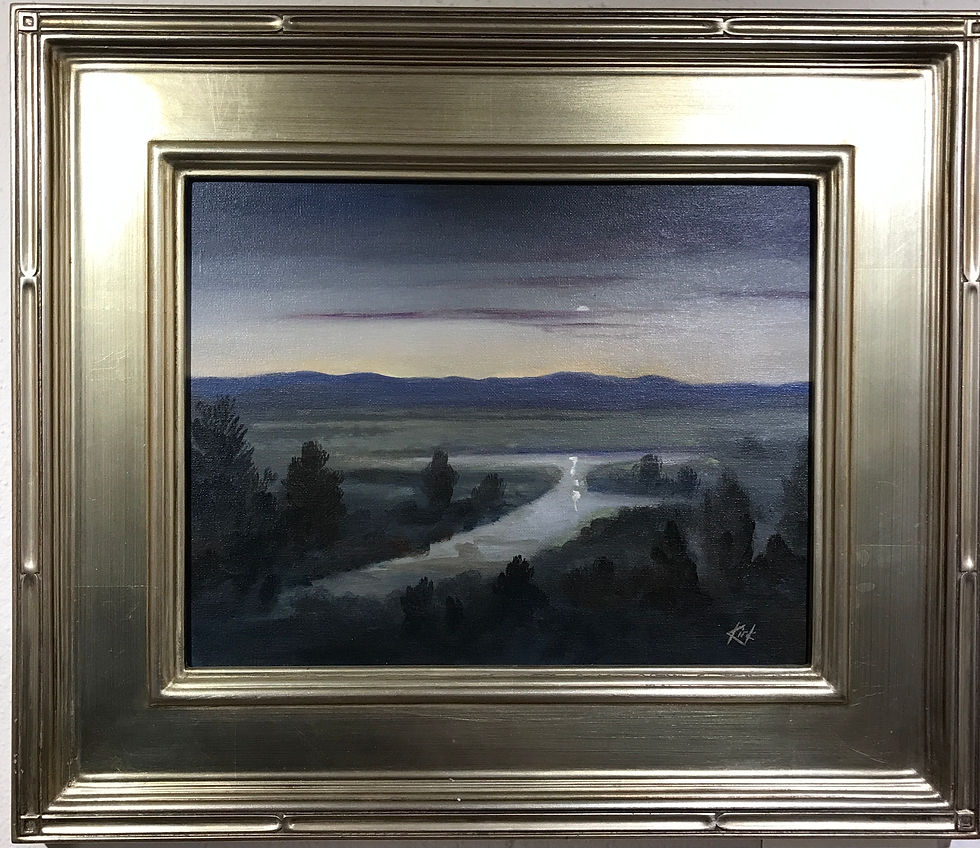 Thumbnail: Acequia by Moonlight