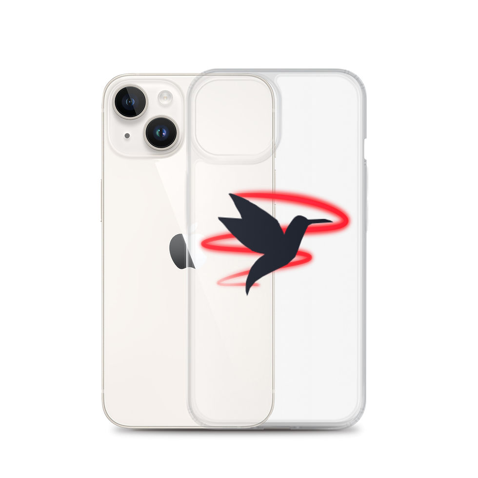 Thumbnail: Hummingbird Line - iPhone Case 1