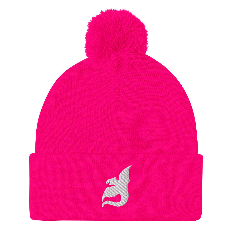 Thumbnail: Pom-Pom Wyvern Beanie