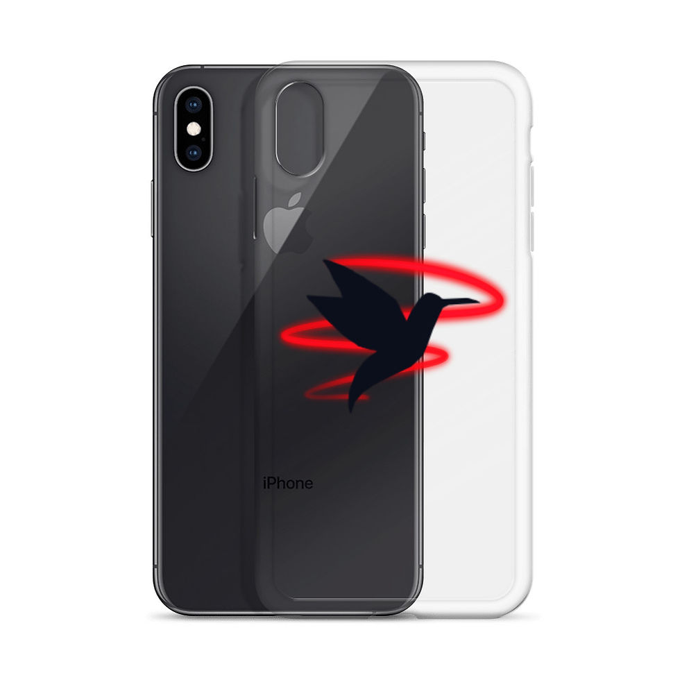 Thumbnail: Hummingbird Line - iPhone Case 1