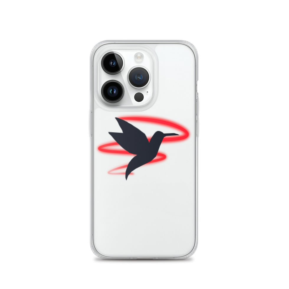 Thumbnail: Hummingbird Line - iPhone Case 1