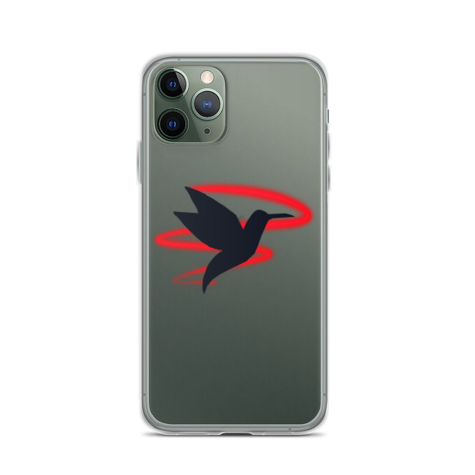 Thumbnail: Hummingbird Line - iPhone Case 1
