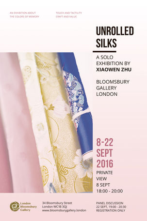Unrolled Silks - Xiaowen Zhu Solo Exhibition