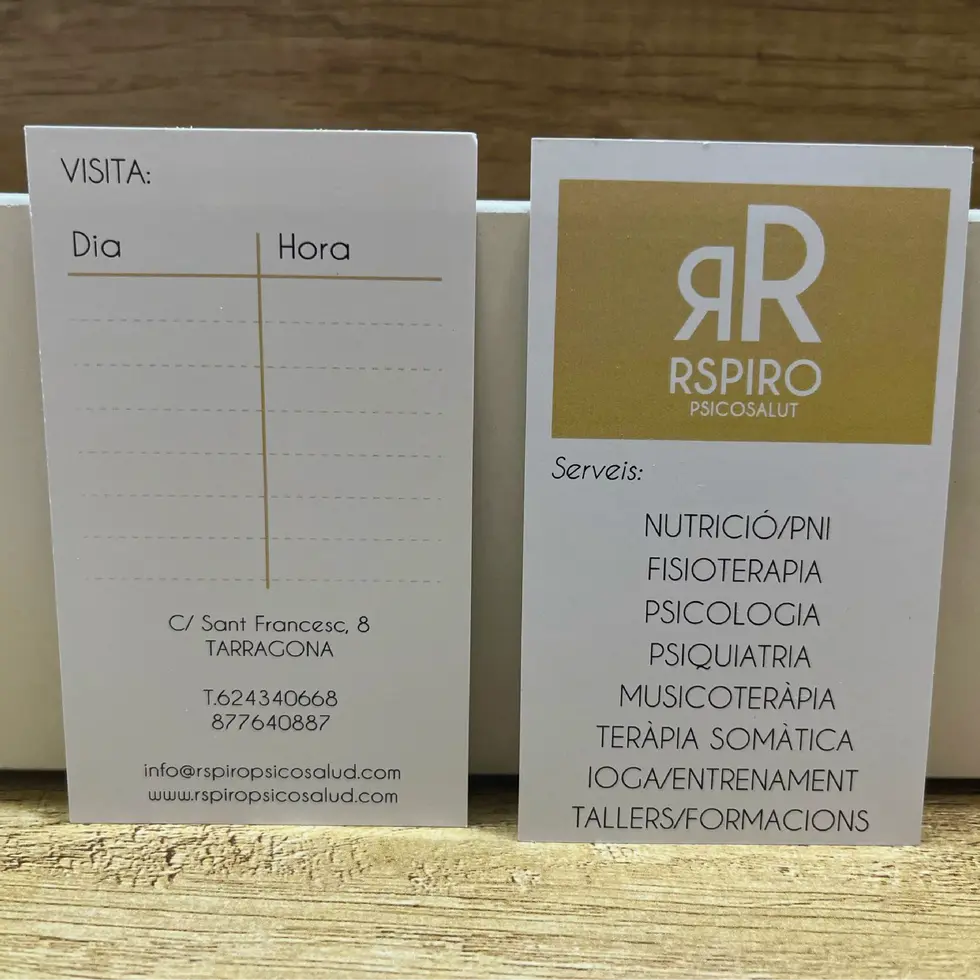 Diseño Tarjetas de Visita