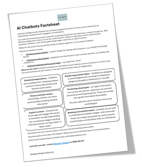 AI Chatbots Factsheet