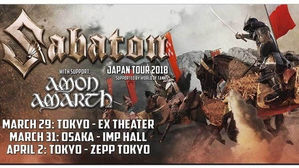 Sabaton : The first headline and The Last Tour is coming to Japan!