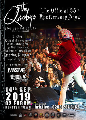 THE QUIREBOYS Release Video For New Single 'Original Black Eyed Son'