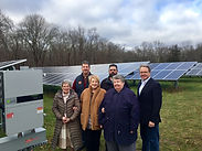 Wilton’s First Ground-Mounted Solar Power System Makes Debut
