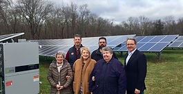 Wilton’s First Ground-Mounted Solar Power System Makes Debut