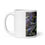 Thumbnail: Flying Bee White glossy mug