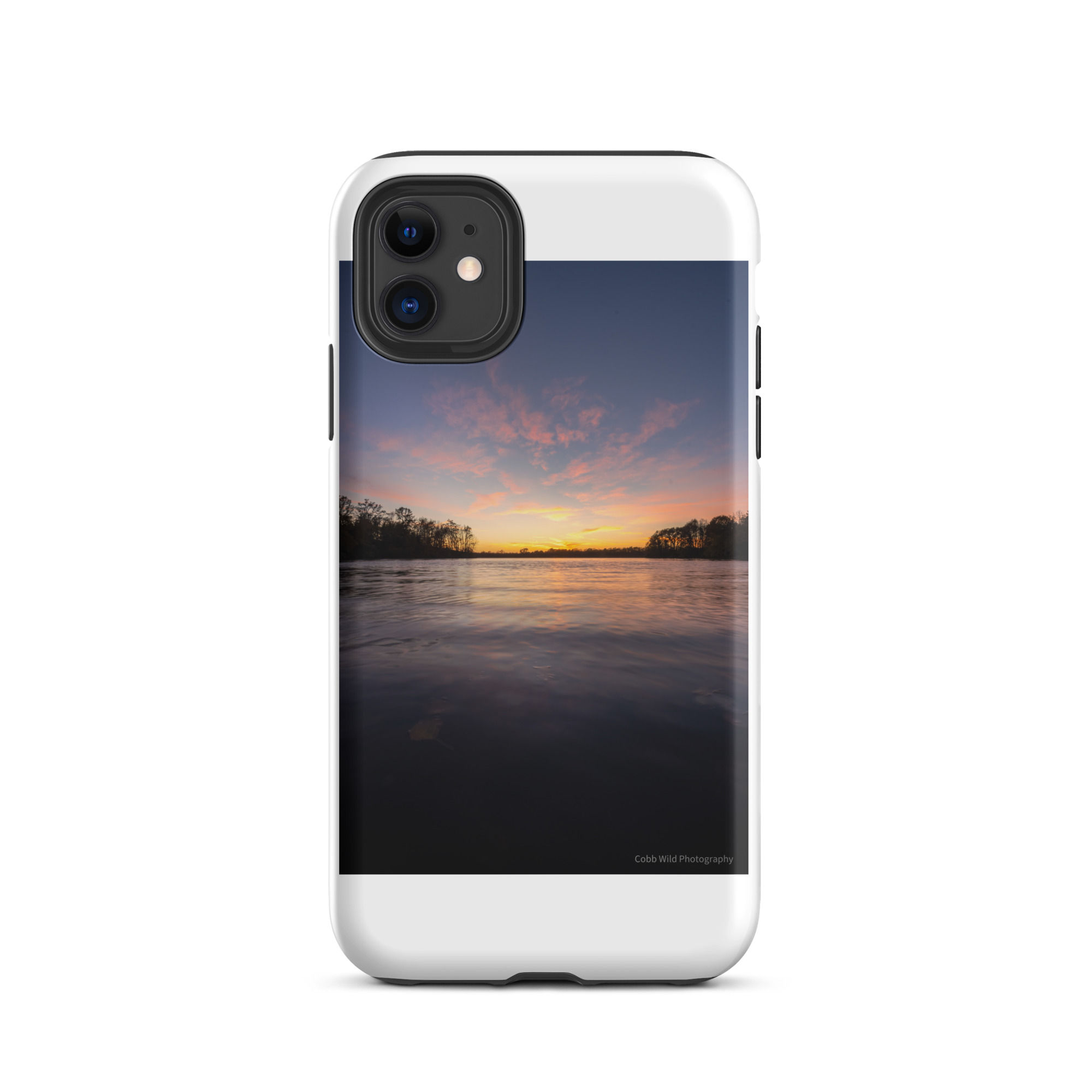 The Sunset Tough iPhone case