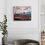 Thumbnail: Oil painting of Florence cityscape at dusk enhancing cozy interior