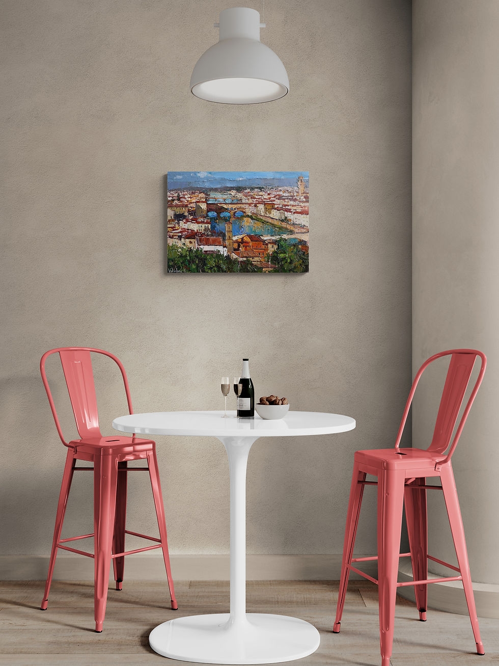 Thumbnail: Florence, Italy | 70 x 50 cm | 28 x 20 in