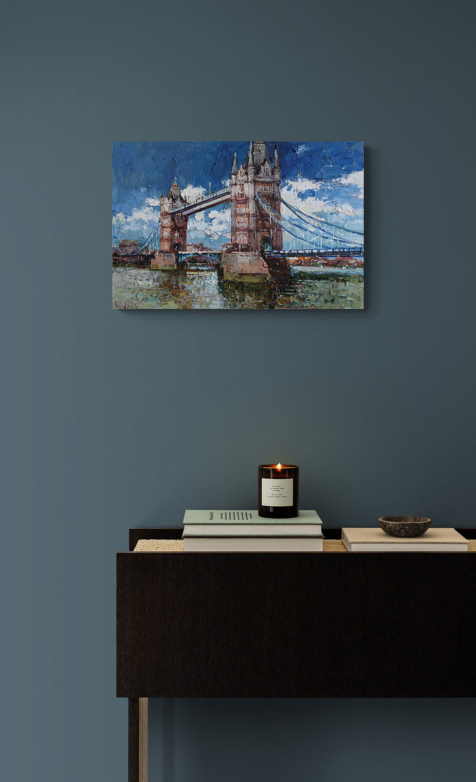 Thumbnail: Tower Bridge, London painting | 60 x 40 cm | 24 x 16 in