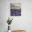 Thumbnail: Lavender field oil painting displayed in a cozy living room